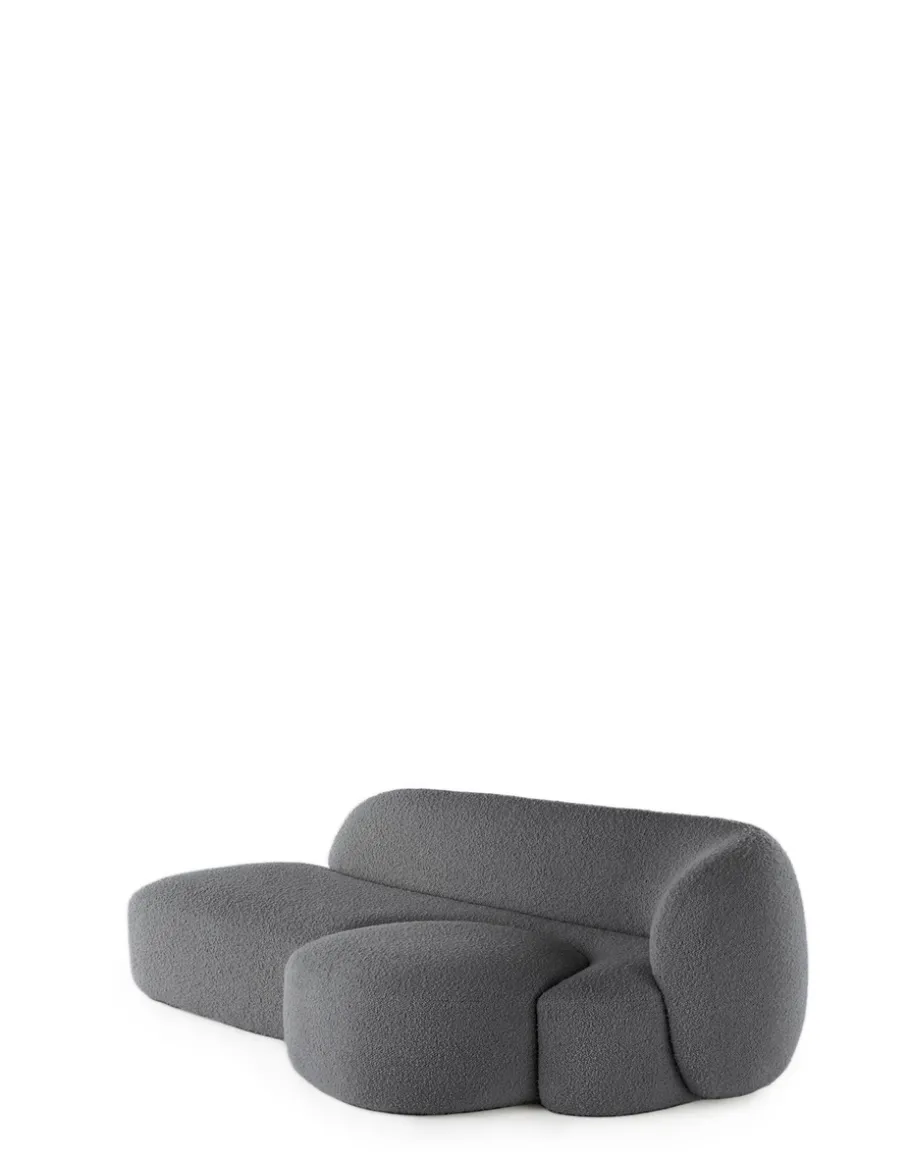 Aaland divano tessuto bouclé new stretch