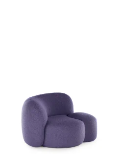 Aaland poltrona tessuto bouclé new stretch