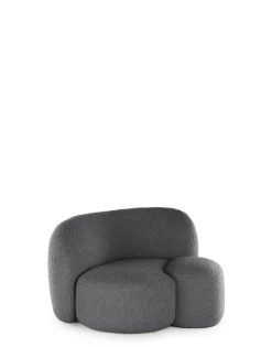 Aaland poltrona tessuto bouclé new stretch