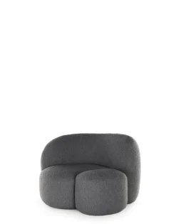 Aaland poltrona tessuto bouclé new stretch