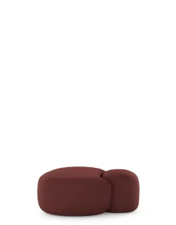 Aaland pouf tessuto gorgone
