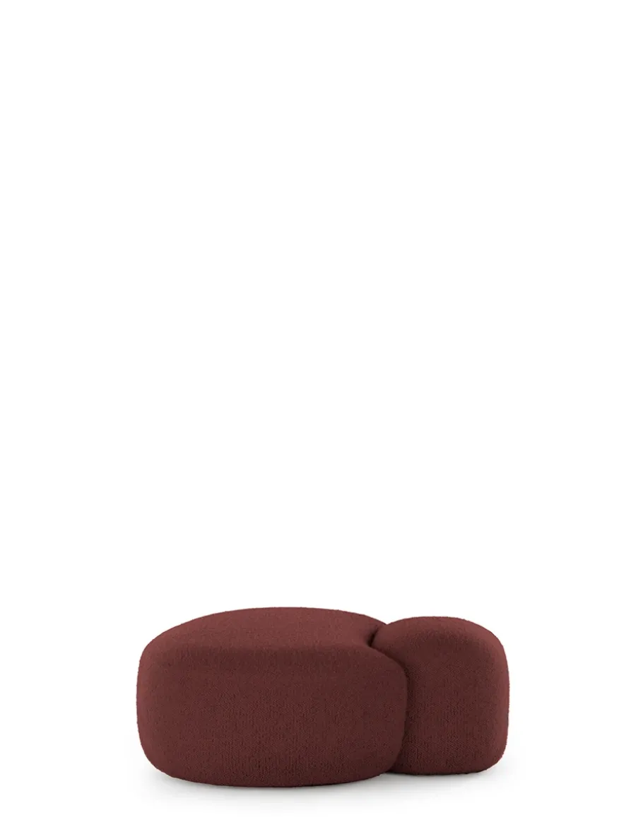 Aaland pouf tessuto gorgone