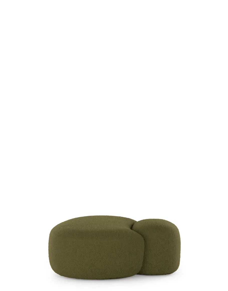 Aaland pouf tessuto gorgone