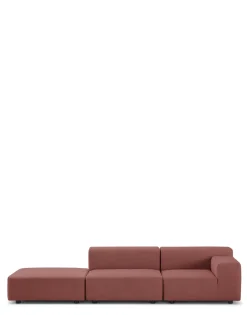Plastics outdoor due posti + pouf