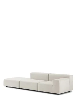 Plastics outdoor due posti + pouf