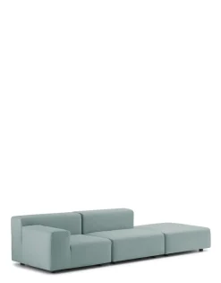 Plastics outdoor due posti + pouf