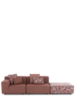 Plastics outdoor liberty 2 posti + 1 pouf artemis